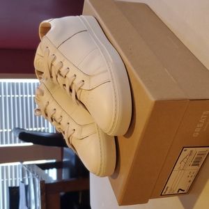 Greats Royale White Leather Shoes